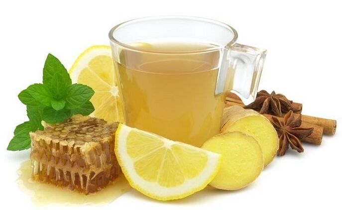Ginger lemonade rejuvenates the skin